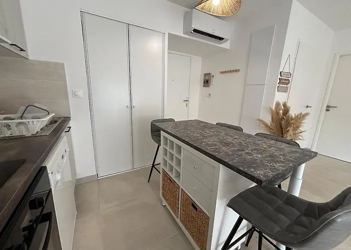 Apartmán Cocoon Cosy 2 Chambres, Terrasse Et Clim *