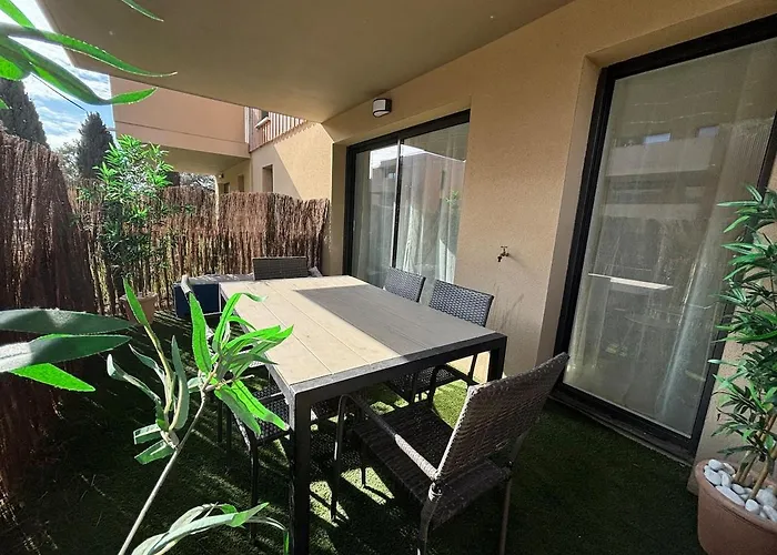 Cocoon Cosy 2 Chambres, Terrasse Et Clim Apartmán